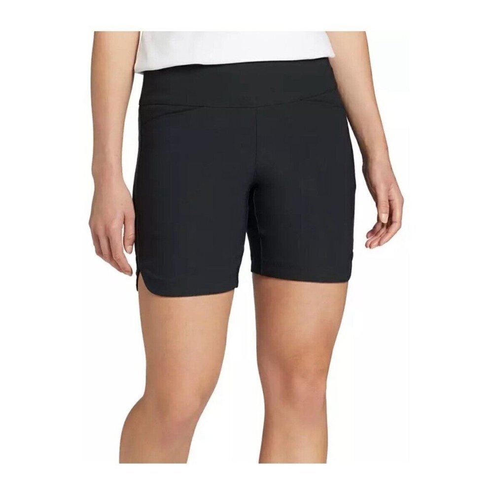 Lady Hagen S Women's Tummy Control 10''‎ Golf Shorts Easy Shaper Black NEW